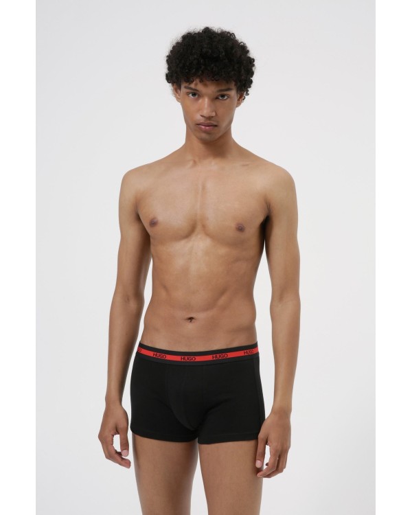 Cuecas Boxer Homem HUGO Preto 50469775