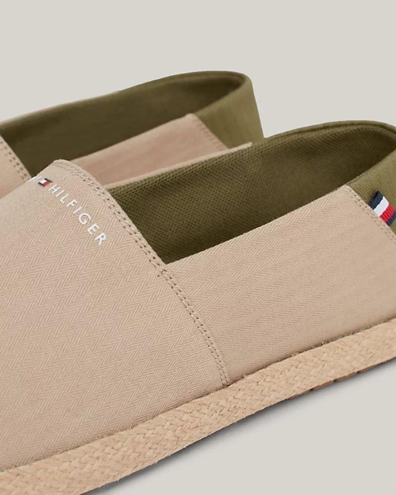 TOMMY HILFIGER Sapatos Alpargatas Homem Bege FM0FM04981