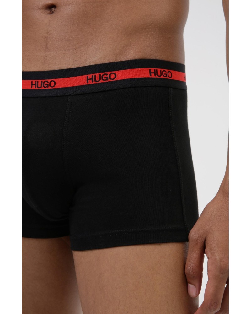 Cuecas Boxer Homem HUGO Preto 50469775