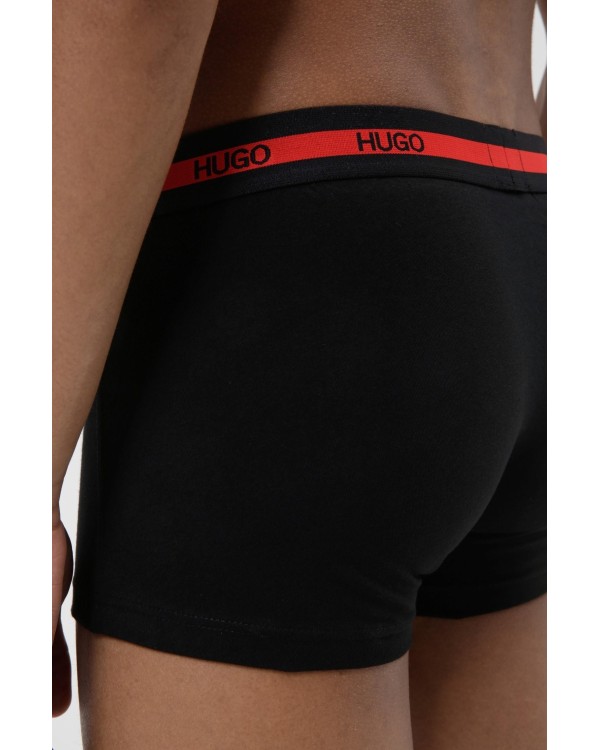 Cuecas Boxer Homem HUGO Preto 50469775