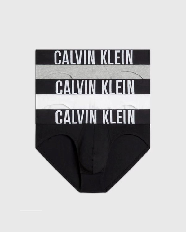 Cuecas Hombre CALVIN KLEIN Multicolor 000NB3607AMP1 HIP BRIEF 3PK