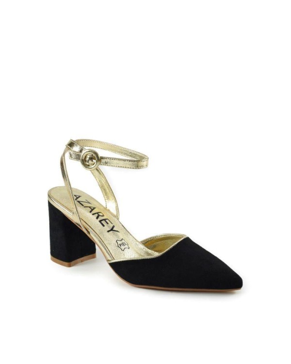Sandalias Fiesta Mulher Azarey Preto 459H107