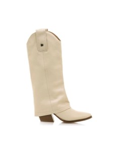 Botas Cowboy Mulher MUSTANG Bege 59636