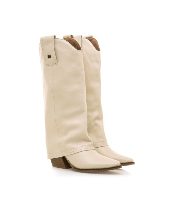 Botas Cowboy Mulher MUSTANG Bege 59636