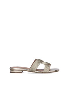 Sandalias Bibi Lou con tacón doradas, sofisticadas y elegantes