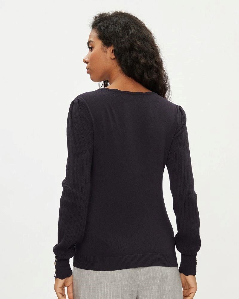  Jersey Manga larga Mujer ONLY Azul 15311544 MEDDI