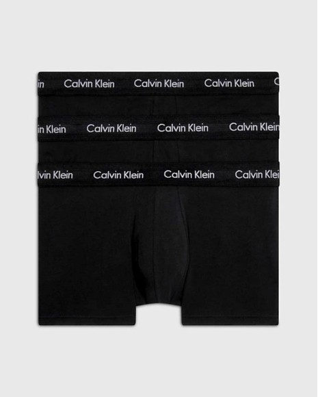 Cuecas Boxer Homem CALVIN KLEIN Preto 0000U2664G 3P LR TRUNK