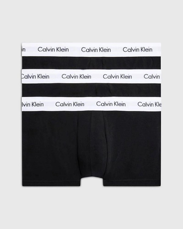  Ropa interior Boxer Hombre CALVIN KLEIN Negro 0000U2664G 3P LR TRUNK