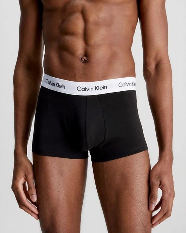  Ropa interior Boxer Hombre CALVIN KLEIN Negro 0000U2664G 3P LR TRUNK